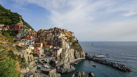 Manarola 明信片機位 參考照片